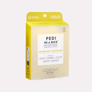 VOESH PEDI IN A BOX® 5 STEP O2 FIZZ - SPARKLING LIMONCELLO