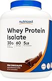 Nutricost Whey Protein Isolate Powder (Milk Chocolate) 5LBS