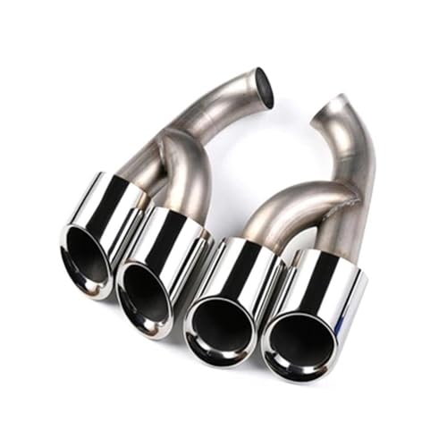 Systèmes de tuyaux d'échappement de voiture Porsche Cayenne S 2015-2017 | Buse inox