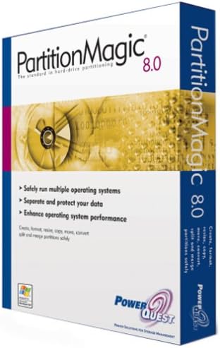 Powerquest PartitionMagic 8.0