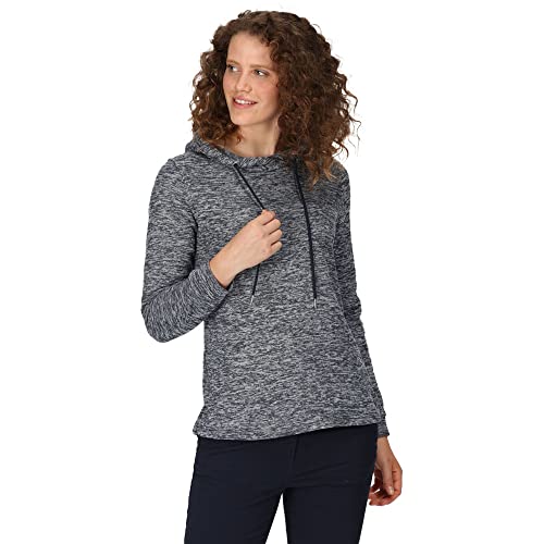 Image of Regatta Womens/Ladies Azaelia Marl Lightweight Hoodie (10 UK) (Navy)