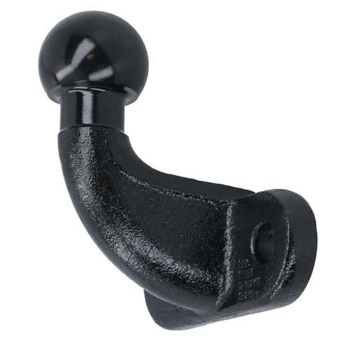 Boule de remorquage robuste 50 mm noire AB Tools avec sa housse réfléchissante de protection