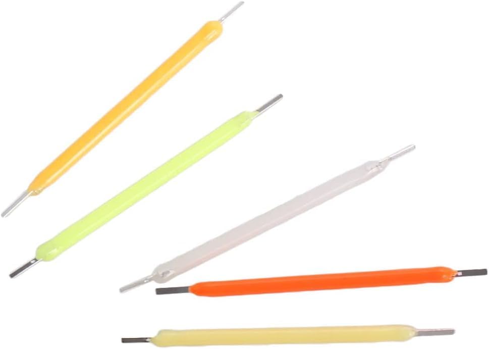10 Pcs LED Filament Lamp Parts 3V Lamp Parts LED Repair Incandescent Light Beads Accessories (Red) image 7