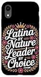 Latina by Nature Leader by Choice Hispanic Heritage, design parfait pour les programmes bilingues espagnols, les coordonnateurs de centres communautaires. Magasins de vêtements culturels et familles hispanophones, étudiants bilingues et éducateurs culturels.