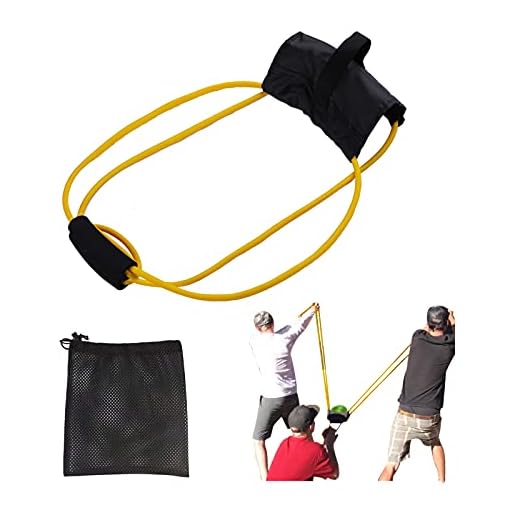 KKH Water Balloon Launcher , 2-3 Person Water Slingshot Giant Sling Shot T-Shirt Launcher Cannons, Angry Birds Party Game Yard Toys, Outdoor Game for Kids and Adults Yellow