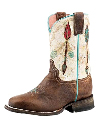 Roper Footwear Kids Arrow Feather Cowboy Boot
