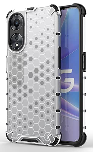 Image of Glasgow Back Case Cover Designed for [ Oppo A58 5G / A78 5G ] (Stylish Look | Shock Proof) - Transparent