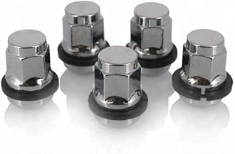 Kylo Chrome Plated Stainless Steel Anti-Rust Wheel Nuts Superior Chrome Finish| Compatible with Honda City, Civic, Jazz, Mobilio, WRV, Elevate (Pack of 8)