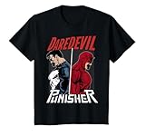 Kids Marvel Daredevil The Punisher One Way Kids Graphic T-Shirt T-Shirt