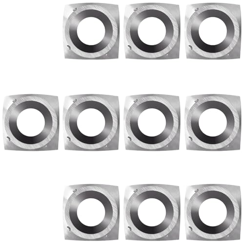 Fresa carburo 14×14×2 mm, ángulo negativo, pack 10