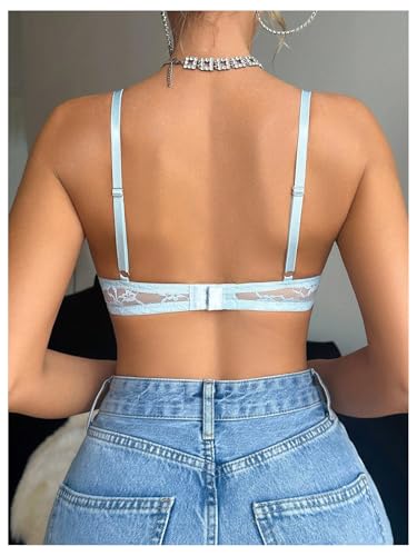 Image of SOLY HUX Women's Sexy Lace Bras Underwire Everyday Bra Comfort Push Up Bralettes