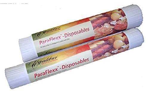 Paraflexx Disposable Parchment Paper Dehydrator Sheets (100 Count) 14 X 14