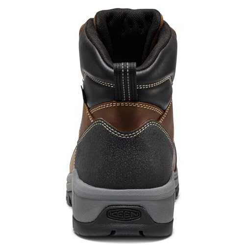 Image of KEEN Utility Men's Evanston 6 inch Composite Toe Waterproof Leather Durable Construction Work Boots