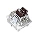 Produktbild OUTEMU (Gaote) Brauner Schalter 3-polig Keyswitch DIY Austauschbare Schalter für mechanische RGB Gaming Tastatur (20 PCS)  (Braun)
