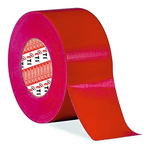Image of ETIPL 60mm x 25m Red Shuttering Tape - Durable & Water Resistant