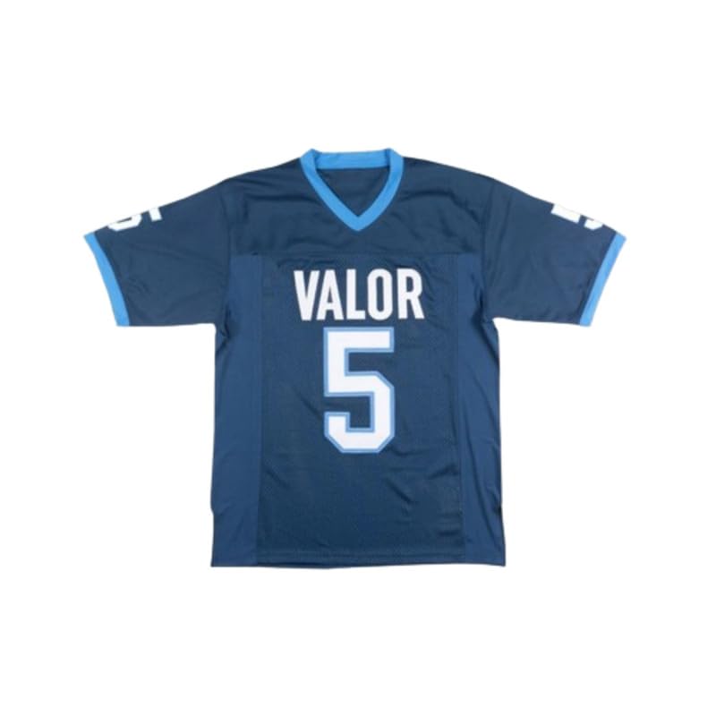 C McCaffrey 5 High School Eagles Football Jersey Sewn Multicolor