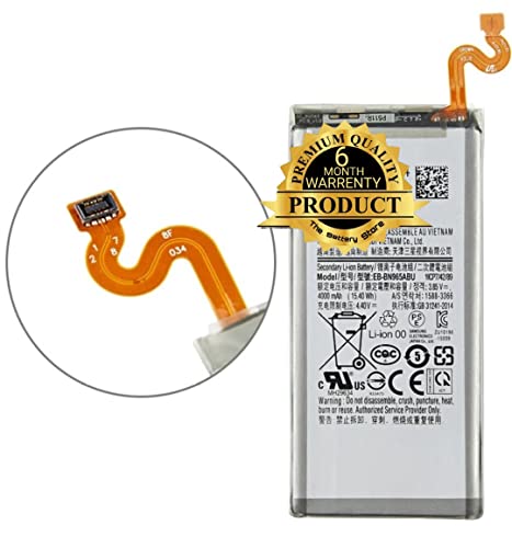 Image of THE BATTERY STORE Orignal Battery for Samsung Galaxy Note 9 SM-N960F, SM-N9600, SM-N960F, SM-N960U, SM-N960U1 Battery with 6 Month warrenty and high capicity Battery Backup (for Samsung NOTE9)