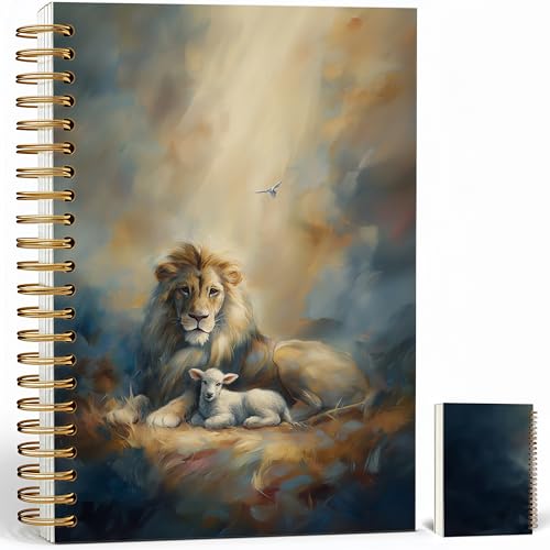 Carnet chrétien Lion and the Lamb pour ne plus perdre vos notes de prière
