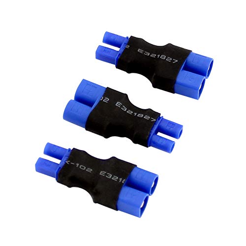 3pcs Male EC3 to Female EC2 Connector Adapter for Lipo Battery (BDHI-80)