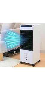 Amazon | 【氷を入れて、ひんやり風】 ONE STEP 冷風機 扇風機 小型
