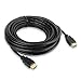 CableVantage Premium 25 Feet 25FT HDMI CableGold Series High Speed HDMI Cable with Ferrite Core for PS4, X-Box, HD-DVR, Digital/Satellite Cable HDTV 1080P