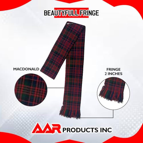Image of AAR Womens Tartan Clan Sashes Ladies Brooch Scottish Highland - 90 x 10.5 Inches
