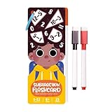 Mathematische Flash-Karten – Lernspiele für mathematische Praxis – Flash-Karten zum Lernen von Mathematik mit 2 Stiften – für und Schüler der Grundschule, Jungen und