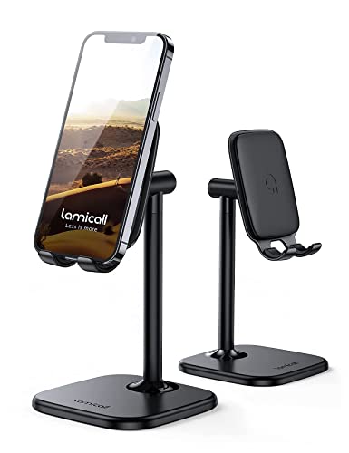 Lamicall Cell Phone Stand For Desk - Adjustable Mobile Phone Holder Dock For Table, Desktop, Office - Combination Suit #TOP1