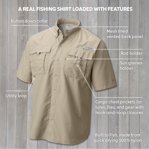 Image of Columbia Men's PFG Bahama II Short Sleeve Fishing Shirt