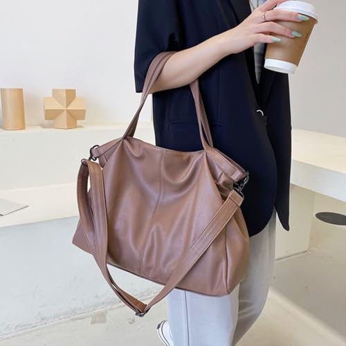 Sac crossbody soft PU grande capacité pour ne plus manquer d'espace