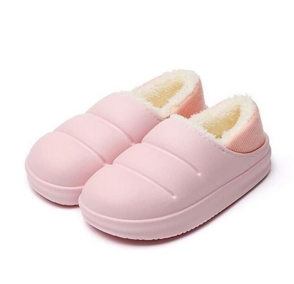 Pantoufles d'hiver SHISHI bottes de neige de coton épaisses sac chaud rose taille 40-41