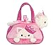 Aurora® Fashionable Fancy Pals™ Peek-A-Boo Princess Kitty™ Stuffed Animal - On-The-go Companions - Stylish Accessories - Multicolor 7 Inches
