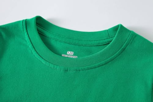 Image of Cadidi Dinos Boys Short Sleeve Shirt Kids Crewneck T-Shirts Top Girls Tee