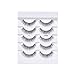 KISS Looks So Natural, False Eyelashes, 'Shy', 12mm, Includes 5 Pairs Of Lashes, Easy to Apply, Reusable Lash Clusters