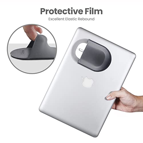Soporte para mouse inalámbrico de laptop que no deja marcas para iPad y MacBook 4