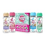 Bubble Lick Ice Cream Flavored Bubbles 4 Pack Vanilla Cookie Dough Strawberry Choc Mint USA Made