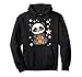 Panda Con Ciuccio Classico Orsacchiotto Cucciolo Anime Zoologo Felpa con Cappuccio