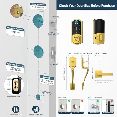 Touchscreen Smart Door Lock
