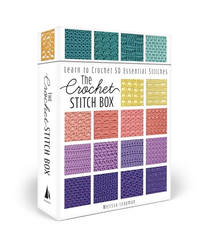 The Crochet Stitch Box: Learn to Crochet 50 Essential Stitches―Includes How-To Booklet and Card Deck!