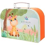 VILLFUL Maleta de Almacenamiento Infantil Portátil para Papelería y Juguetes Caja Resistente y Fácil de Limpiar para Viajes y Manualidades Diseño Duradero y Espacioso para Niñas