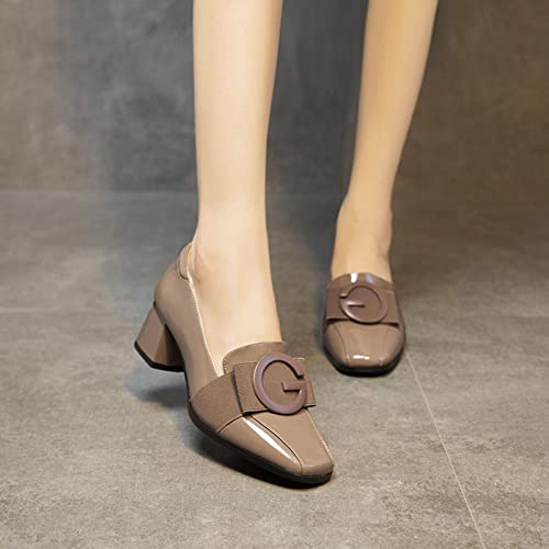 Chaussures talon bas bloc idéales pour le travail et les fêtes