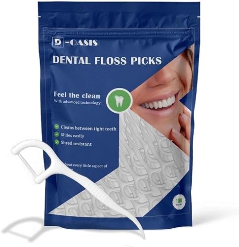 D-Oasis 100 varillas de hilo dental
