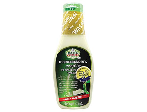 Wasabi-O,Wasabi Mayonnaise 170 g - 1 bottle uses Real Wasabi It's innovative s ideal with sandwiches, salads and french fries - the new alternative for everyone Cover