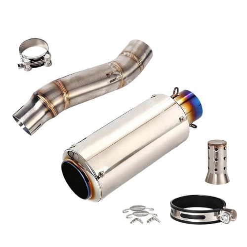 Tuyau de liaison d'échappement CBR300R tube raccord inox finition Style3