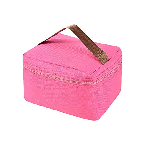 YANMUZI Eats Bag Sac De Livraison De Nourriture Isolé Sac De Livraison De Nourriture Isolé Sacs D'isolation Sacs à Lunch pour Femmes,Pink Cover