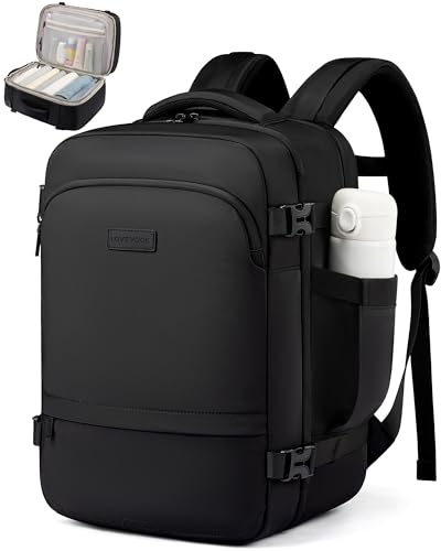 LOVEVOOK Ryanair Handgepäck 40x30x20 Handgepäck Rucksack Reiserucksack Flugzeug Damen Herren Carry On Travel Backpack Underseat Laptop Cabin Bag für Business Arbeit Reise