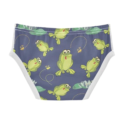 Little Boys Briefs Frog Soft Cotton Toddler Underwear in Sizes 2/3t, 4t, 5t, 6 and 82