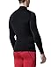 TM-T32-BB_X-Large Tesla Men's Thermal Coldgear Compression Baselayer Mock Long Sleeve T Shirts T32