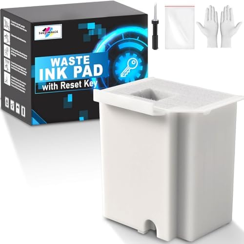 Waste Ink Pad Replacement with Reset Code Compatible for