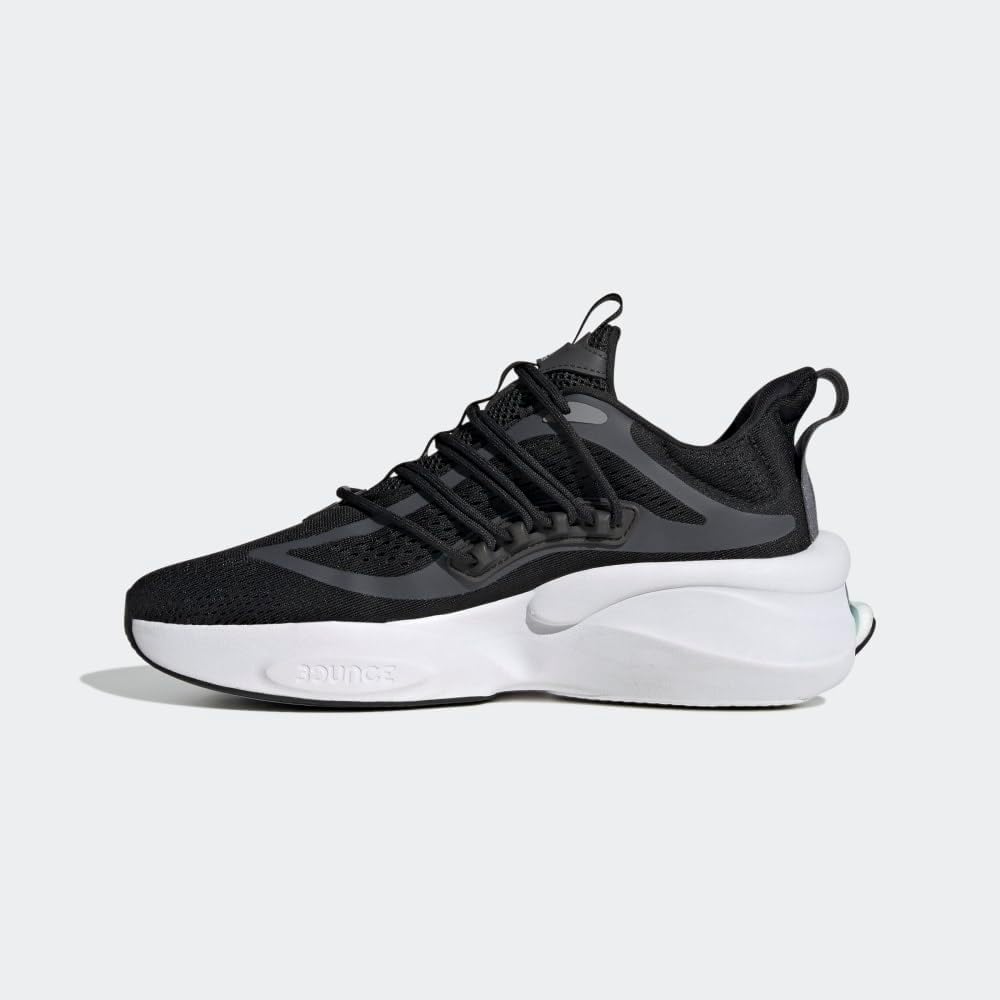 Adidas Mens Alphaboost Knit Performance Running ShoesRunning Shoe